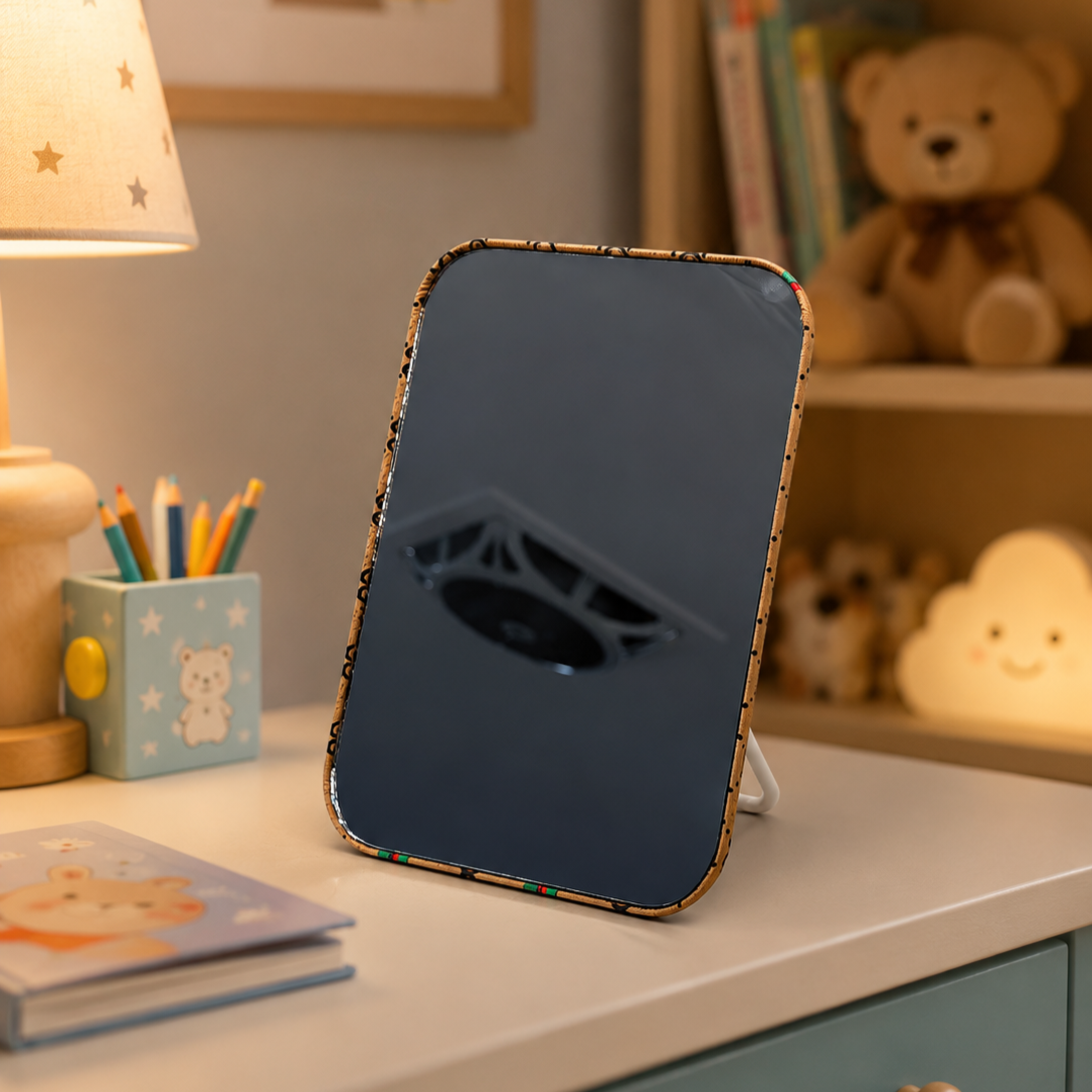 Portable Rectangular Desktop Makeup Mirror